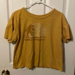 Golden t shirt